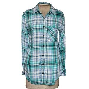 Plaid Button up Flannel Size Small